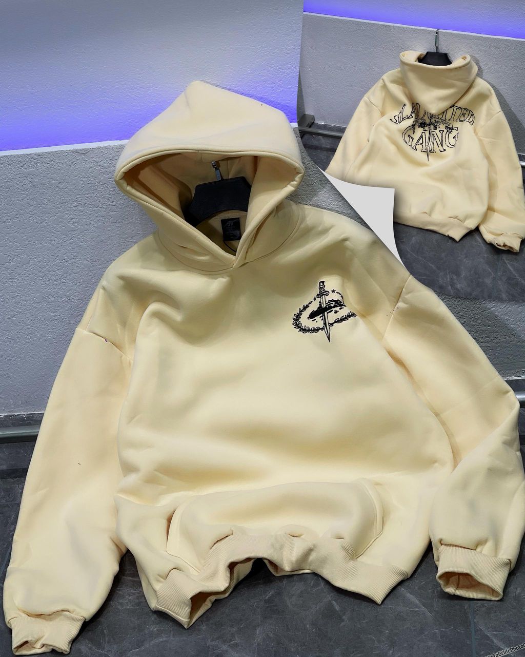 Cardigan Sweater and Track