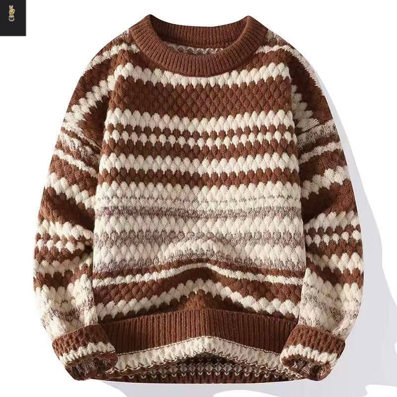 Cardigan Sweater and Track