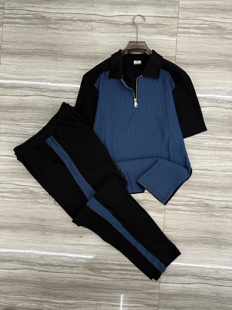 Cardigan Sweater and Track