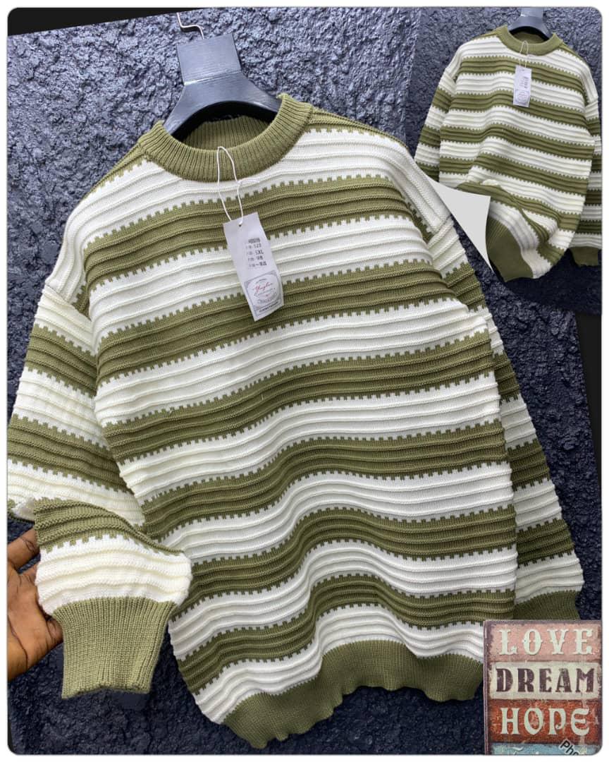 Cardigan Sweater and Track