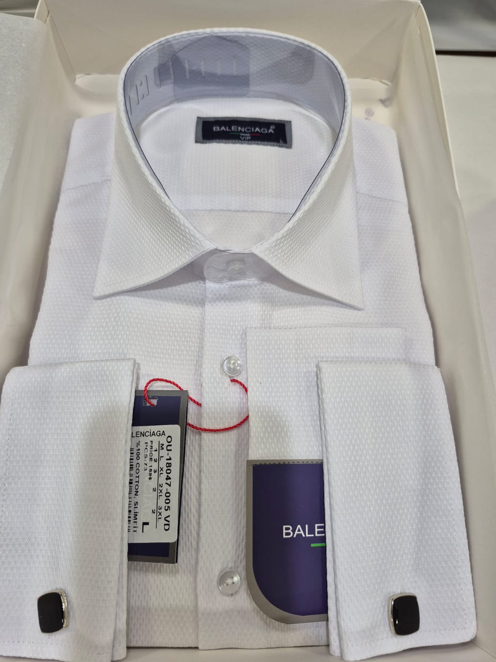 Long Sleeves White Shirt