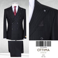 Double Breasted Striped Suit