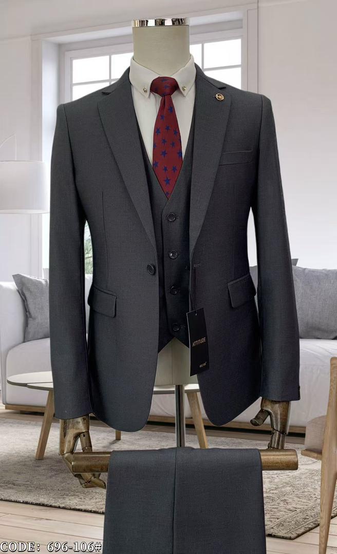 Original Black Turkish Suits with inner jacket