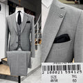 Ash Color three pieces Turkish Suit
