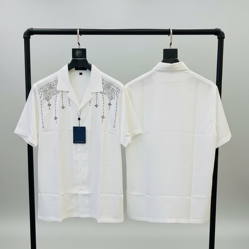 SHIRT - Short Sleeve Shirt [White]