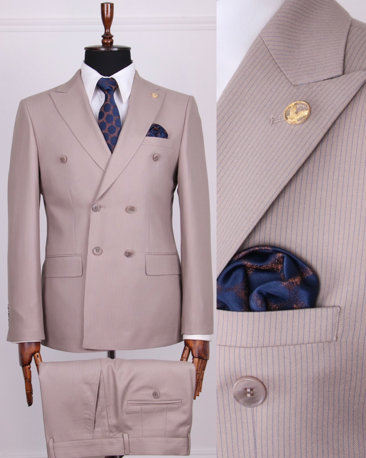 SUIT - Double Breasted Suit [46-56]