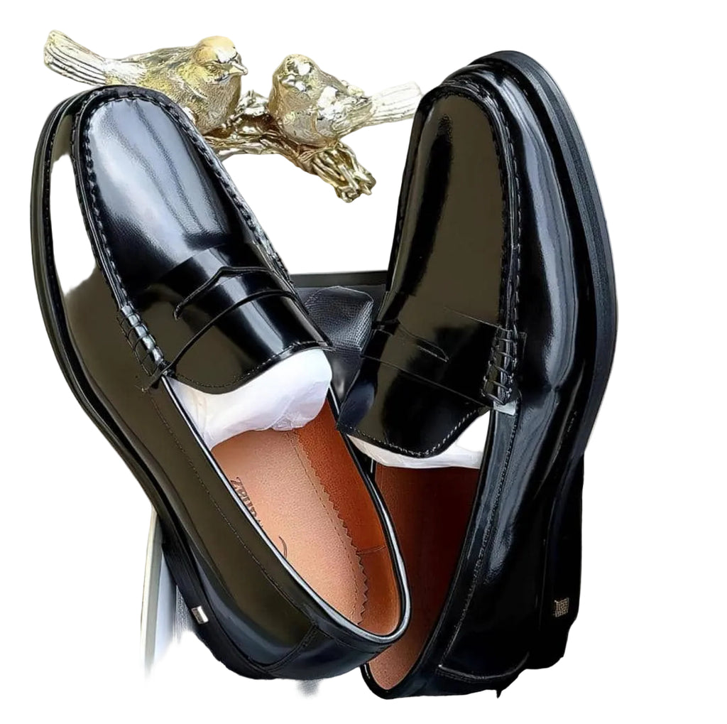 SHOE - Shinny Leather Shoe