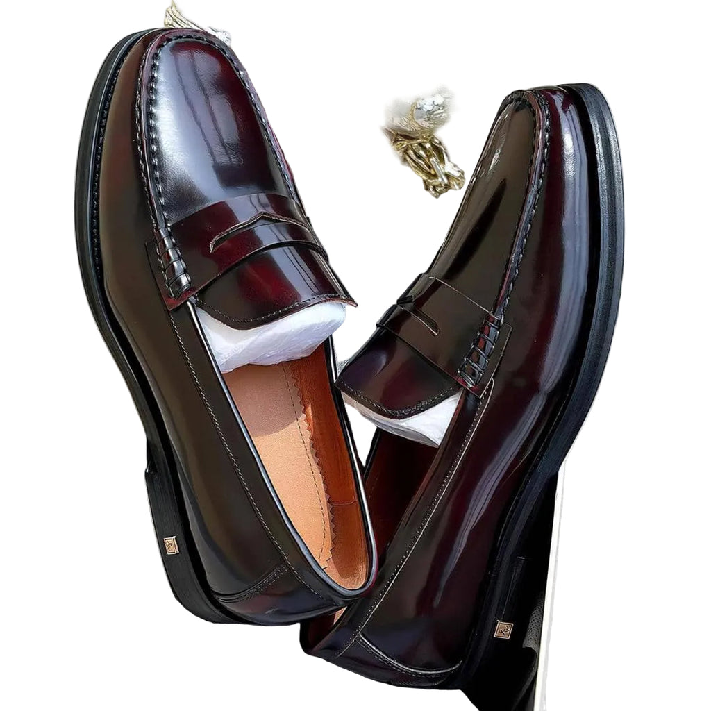 SHOE - Shinny Leather Shoe