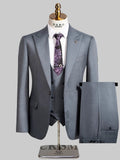 SUIT - Three Piece Suit [Grey 46-56]