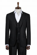 SUIT - Three Piece [Black 46-56]