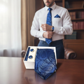 Neck Tie (3 in 1) Blue