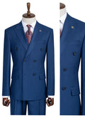 SUIT - Double Breasted Striped