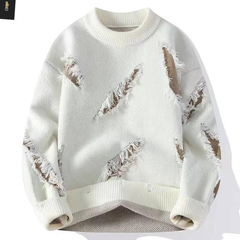 Cardigan Sweater and Track